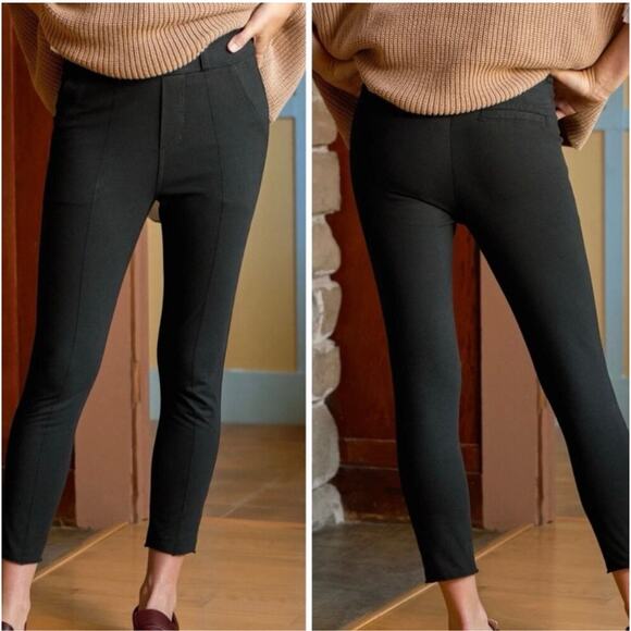 Frank & Eileen Murphy Billion Dollar Pant Size XS Black Stretch Quiet Luxury - Picture 1 of 15